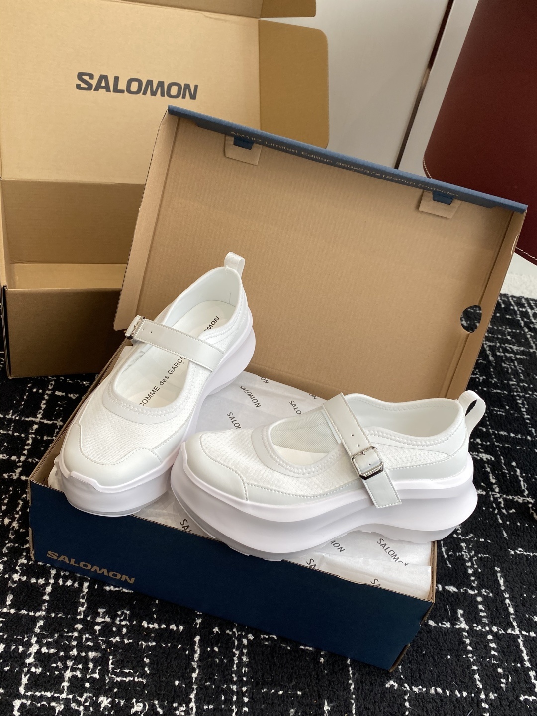 代购级
CDG x Salomon 萨洛蒙 联名款XT-6 系列 厚底 玛丽珍 休闲 运动鞋
原版购入