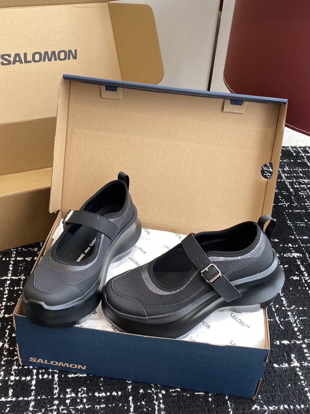 代购级
CDG x Salomon 萨洛蒙 联名款XT-6 系列 厚底 玛丽珍 休闲 运动鞋
原版购入