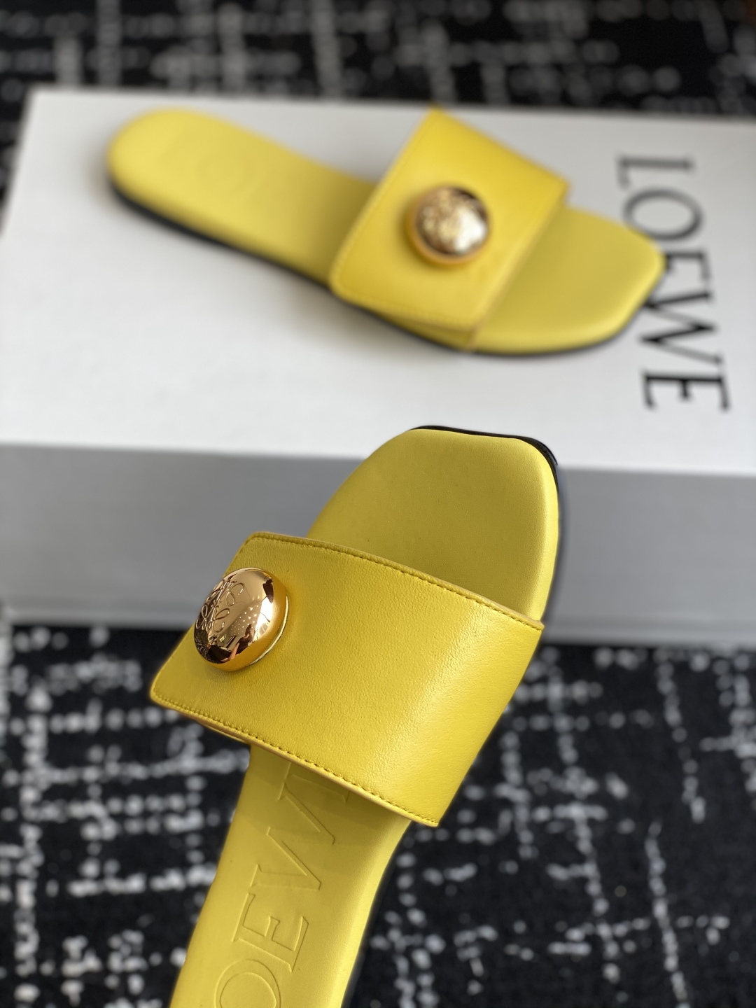 代购级
罗意威LOEWE 25ss春夏最新款 平底拖鞋 
 
 今年超火的品牌 好多明星网红时尚博主种草