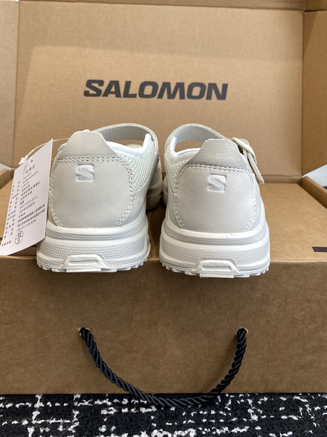代购级（官网同步✈️盒包装）
2025年最新SALOMON  厚底玛丽珍运动鞋

夏日气息的萨洛蒙，厚厚