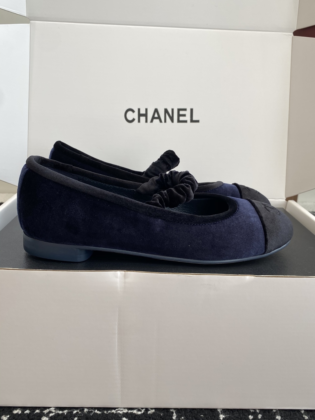 代购级（官网同步✈️盒包装）
CHANEL小香 25ss 春夏鞋头电绣双C logo点缀，玛丽珍 粗跟单