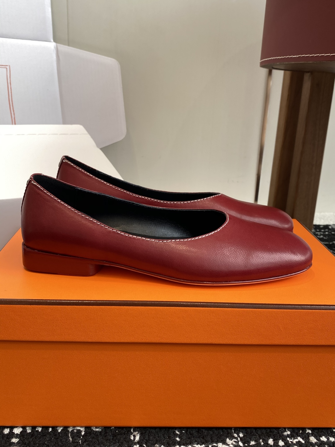 东莞代购级（官网同步✈️飞机盒包装）
爱马仕Hermes 25ss 春夏新品 芭蕾舞鞋，芭蕾鞋与玛丽珍无