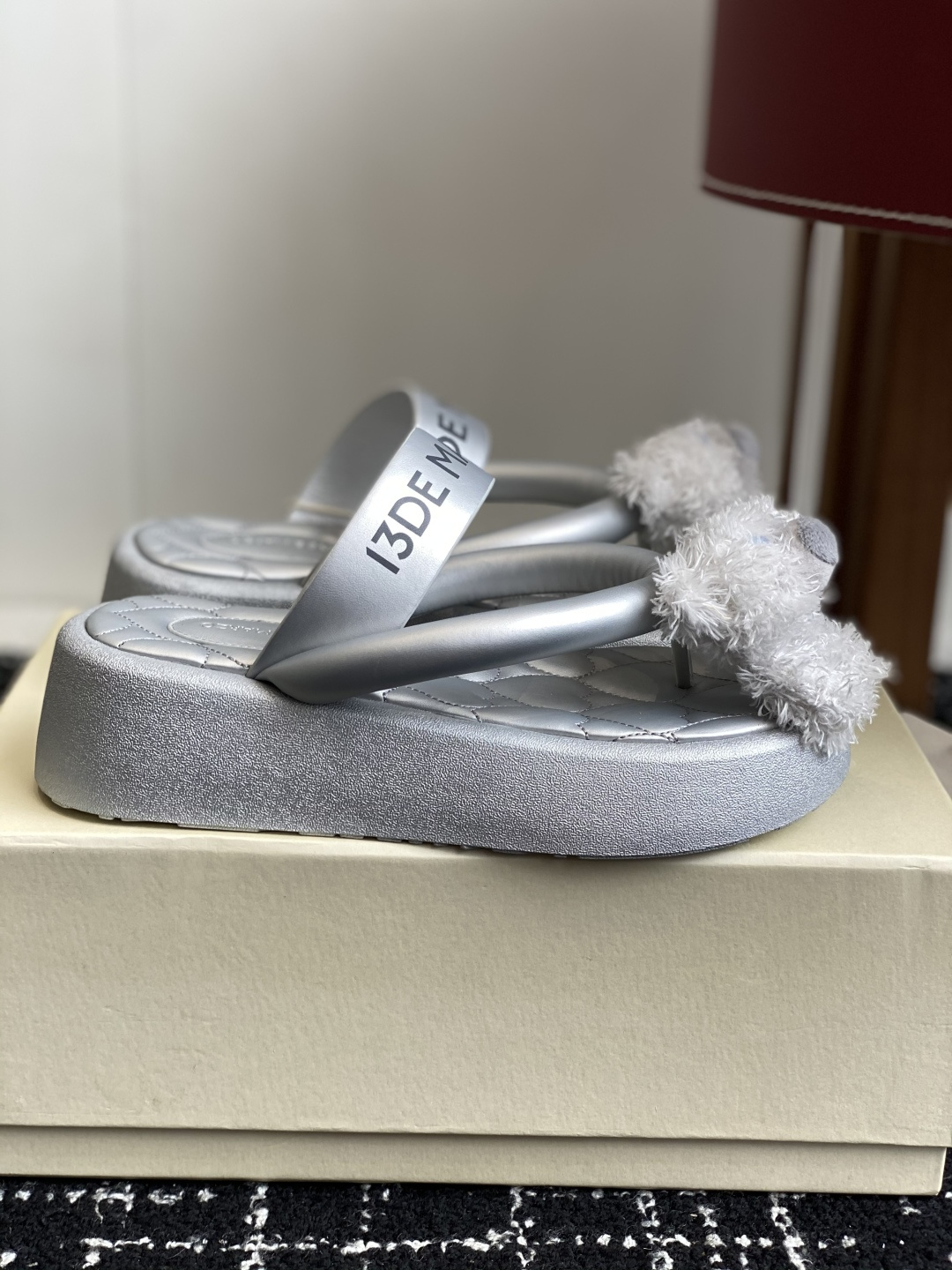 代购级
13DE MARZO 25ss 小熊春夏新款人字拖时尚

增高凉拖百搭外穿夹脚拖鞋 13dema