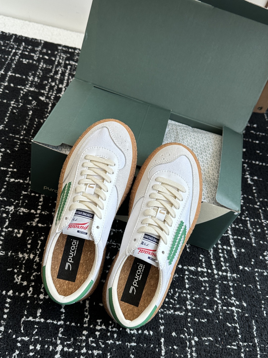 代购级
小众新品 Puraai Polly SS25复古板鞋主打环保材料的潮流品牌Puraai的25春夏