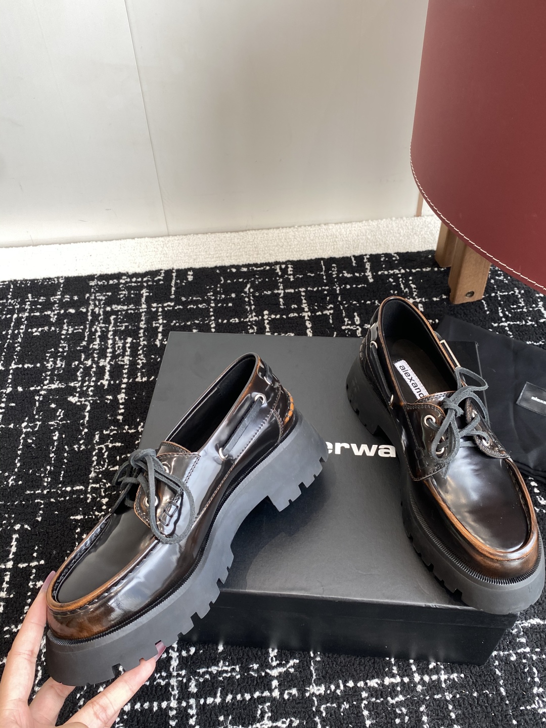 代购级
Alexander Wang aw carter亚历山大王 松糕厚底乐福鞋 乐福鞋

Jenni
