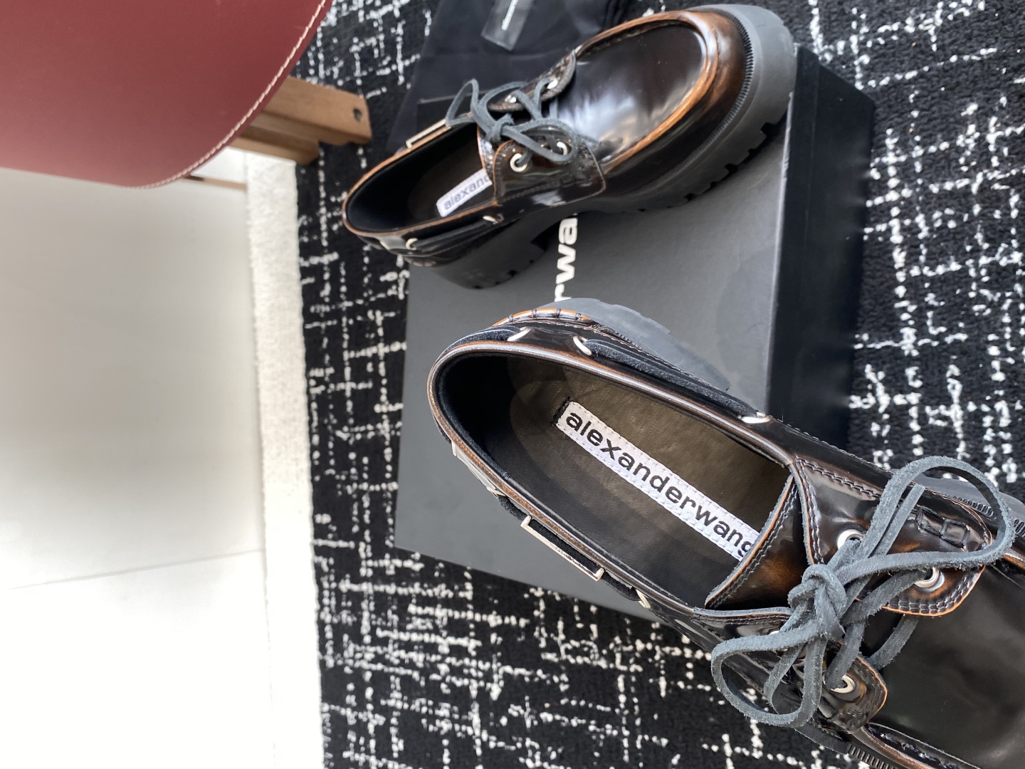 代购级
Alexander Wang aw carter亚历山大王 松糕厚底乐福鞋 乐福鞋

Jenni