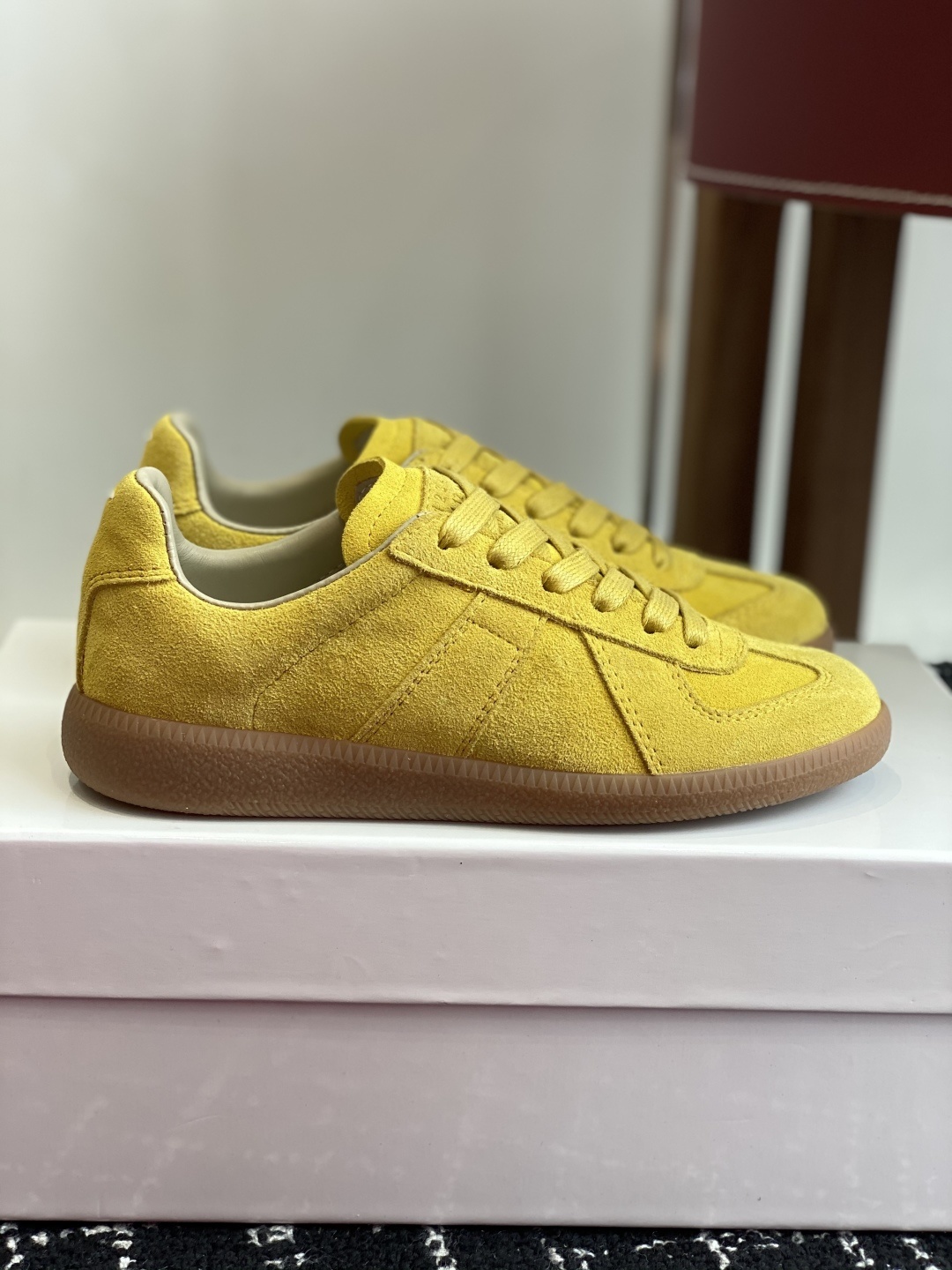 代购级
MaisonMargiela MM6 马吉拉 情侣款 喷墨 涂鸦 帆布 德训鞋 休闲 运动鞋