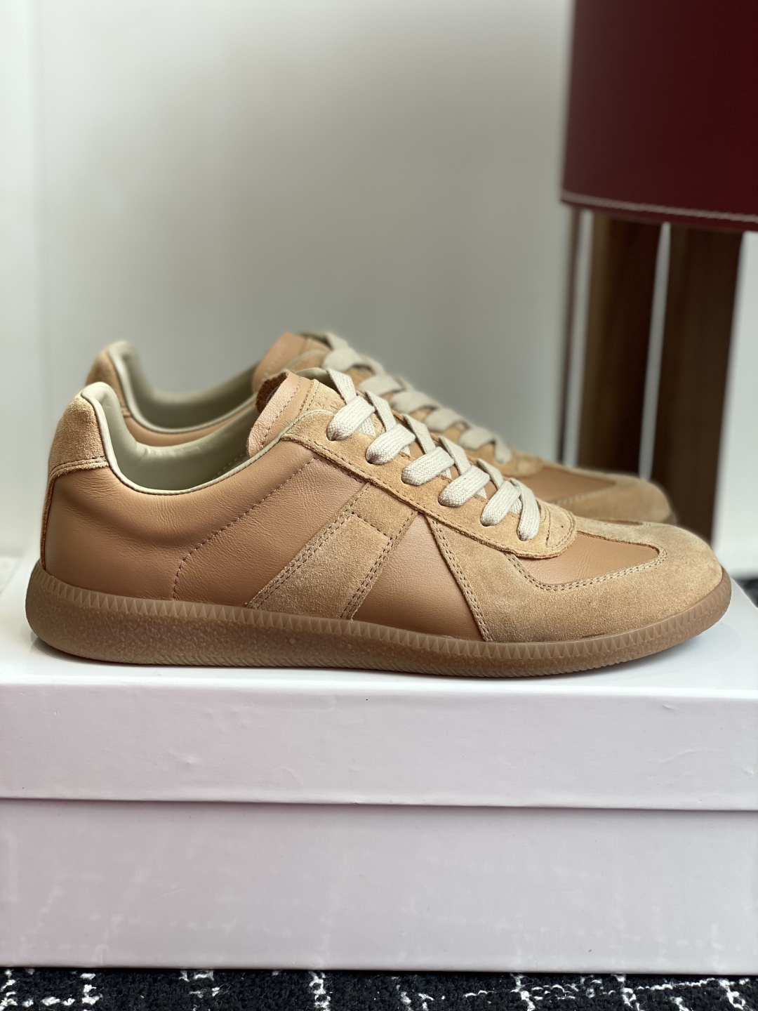 代购级
MaisonMargiela MM6 马吉拉 情侣款 喷墨 涂鸦 帆布 德训鞋 休闲 运动鞋