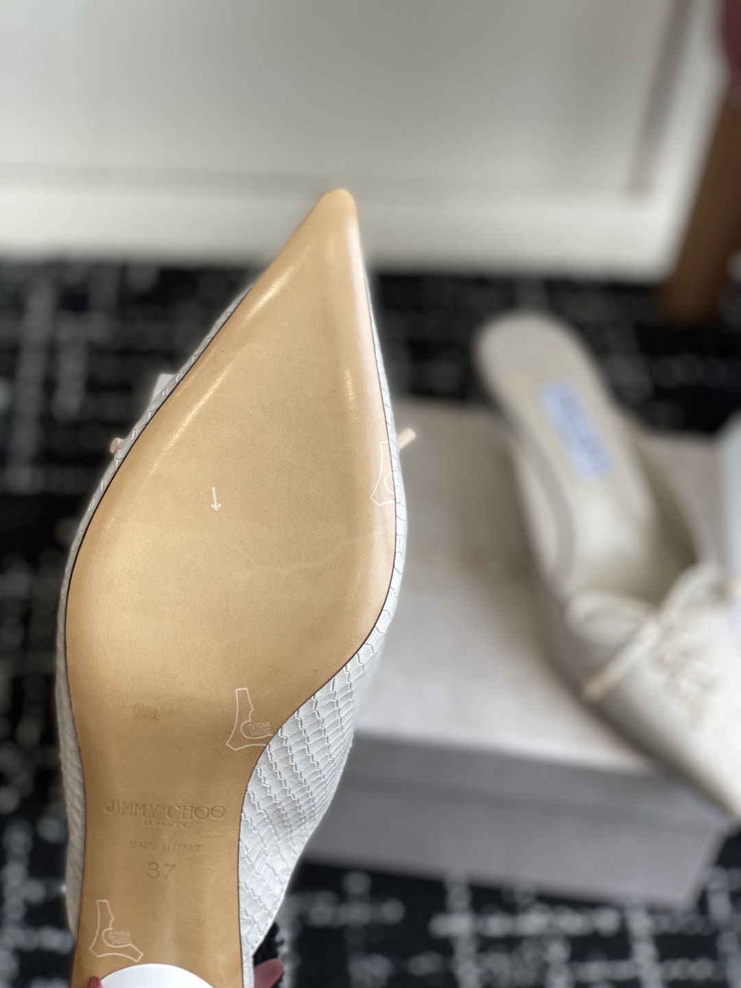 代购级
Jimmy Choo 25ss 春夏 系列JC新款 高跟拖鞋 单鞋

模糊鞋履与珠宝配饰之间的界