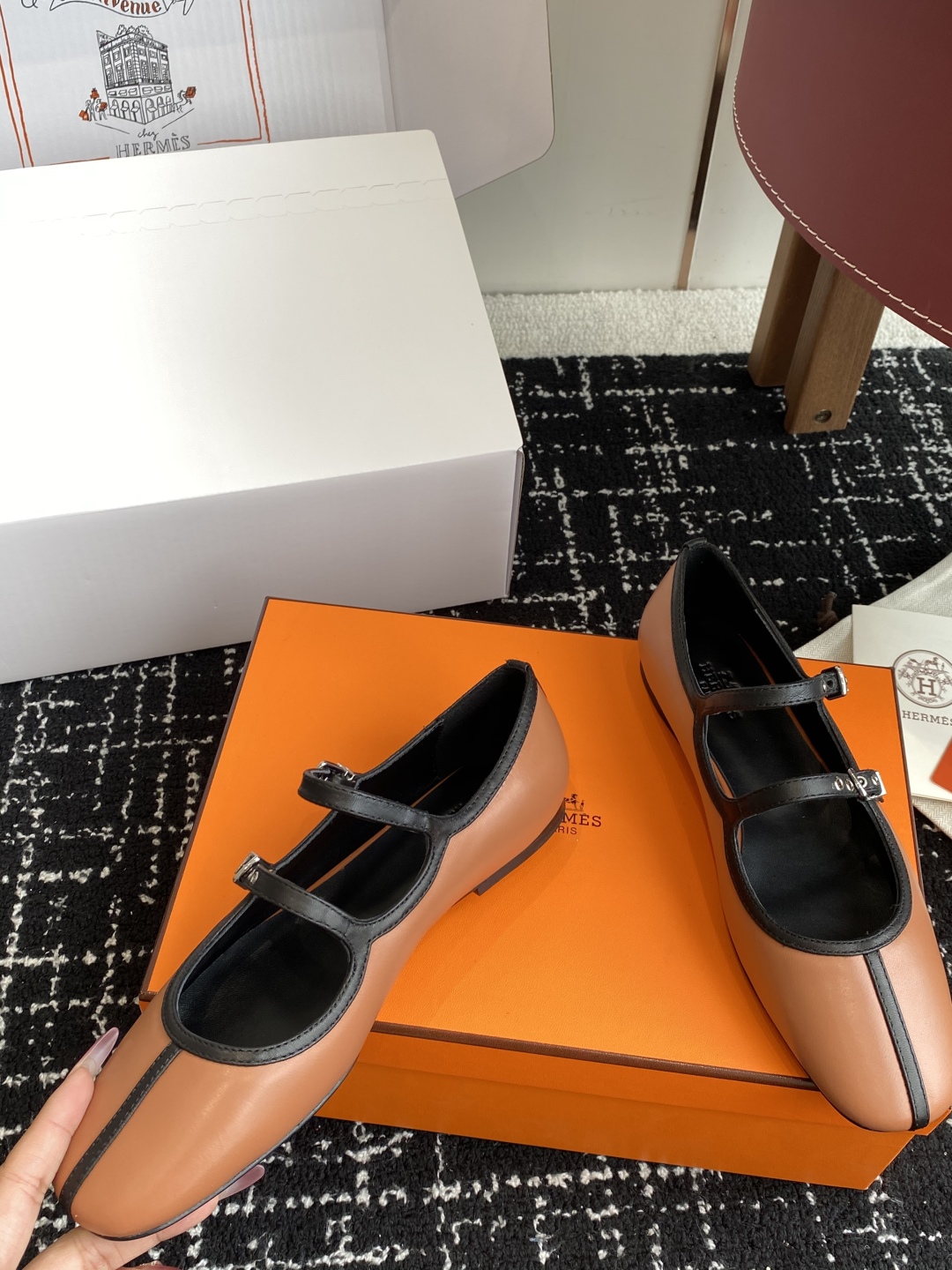 东莞代购级（官网同步✈️飞机盒包装）
爱马仕Hermes 25ss 春夏新品 玛丽珍无疑是近年来爆火 的