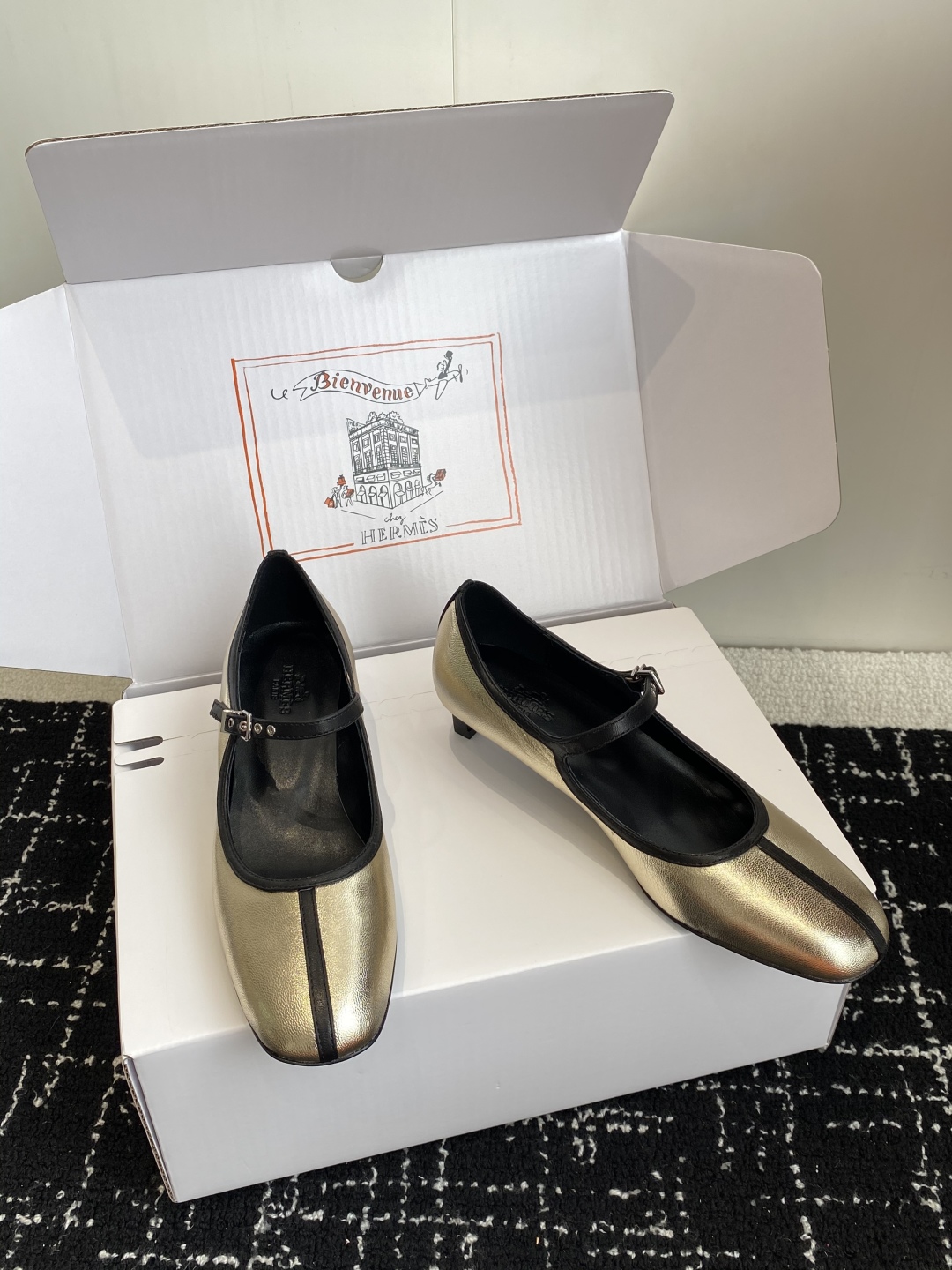 东莞代购级（官网同步✈️飞机盒包装）
爱马仕Hermes 25ss 春夏新品 矮跟 玛丽珍无疑是近年来爆