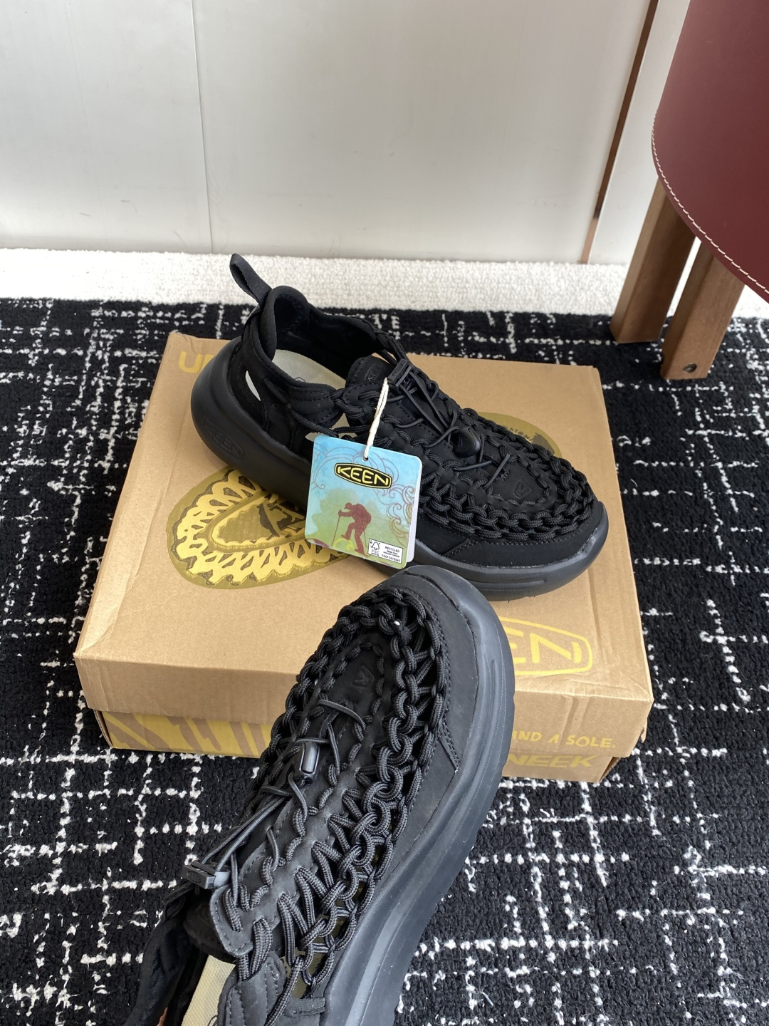 代购级
KEEN科恩 UNEEK WK 舒适 百搭 时尚 沙滩凉鞋

弹力舒适手工编织 塑造舒适柔软鞋身