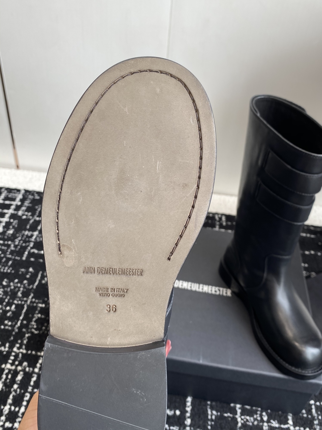 代购级
Ann Demeulemeester 官网Jay Boots神奇两穿骑士靴长靴 24年Brand