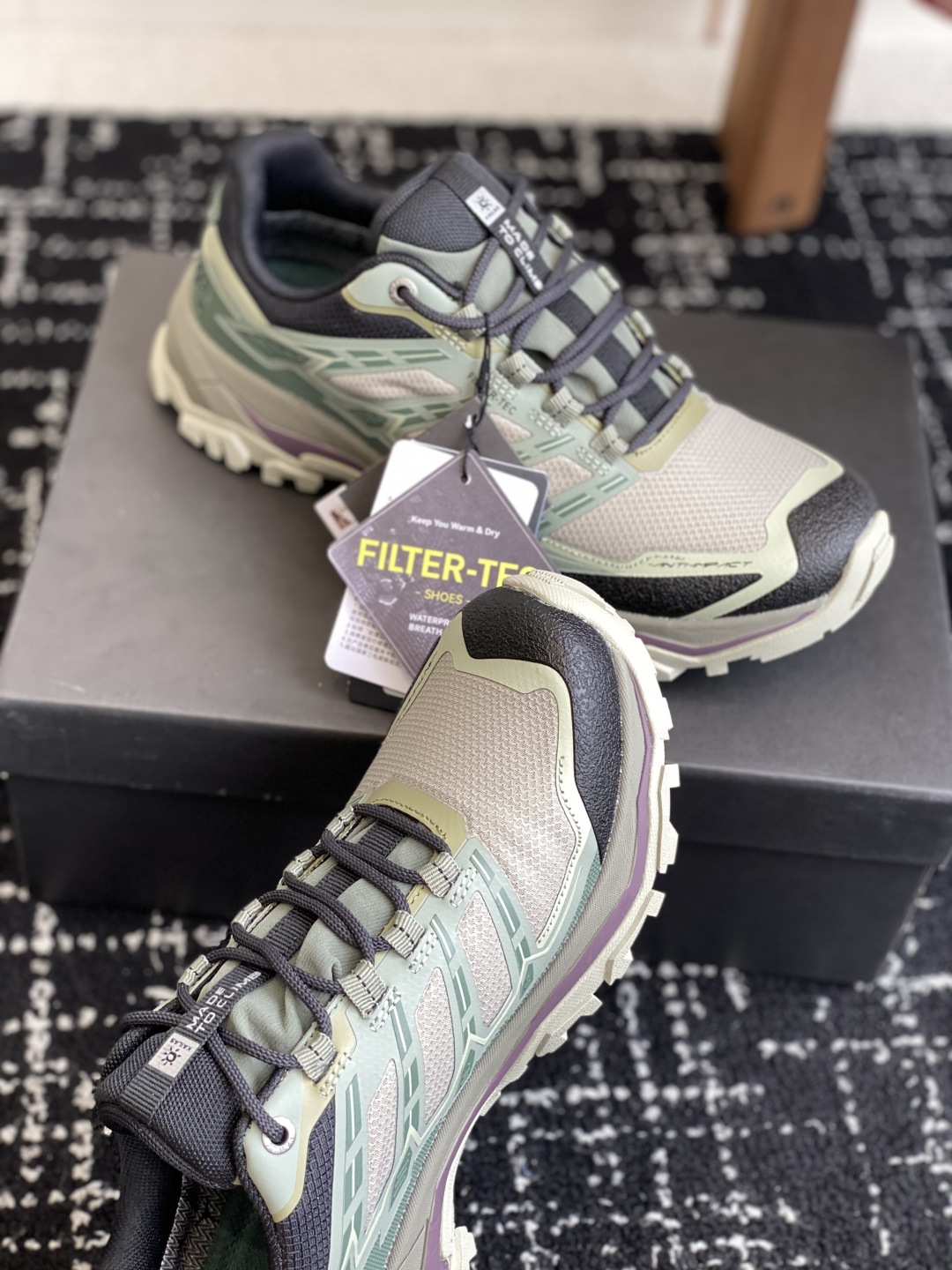 东莞代购级
凯乐石KAILAS 远征5 FLT 舒适简约经典登山 防滑耐磨防水 低帮 徒步鞋！

采用V