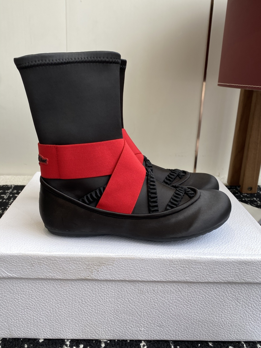 代购级Dior 2025fall早秋系列鞋履芭蕾舞弹力靴 这谁不心动太美了吧! Dior简直就是掌管美学