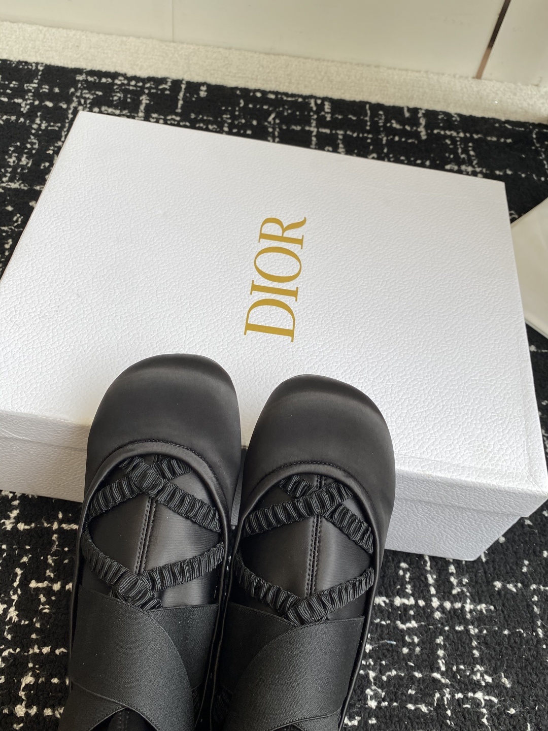 代购级Dior 2025fall早秋系列鞋履芭蕾舞弹力靴 这谁不心动太美了吧! Dior简直就是掌管美学