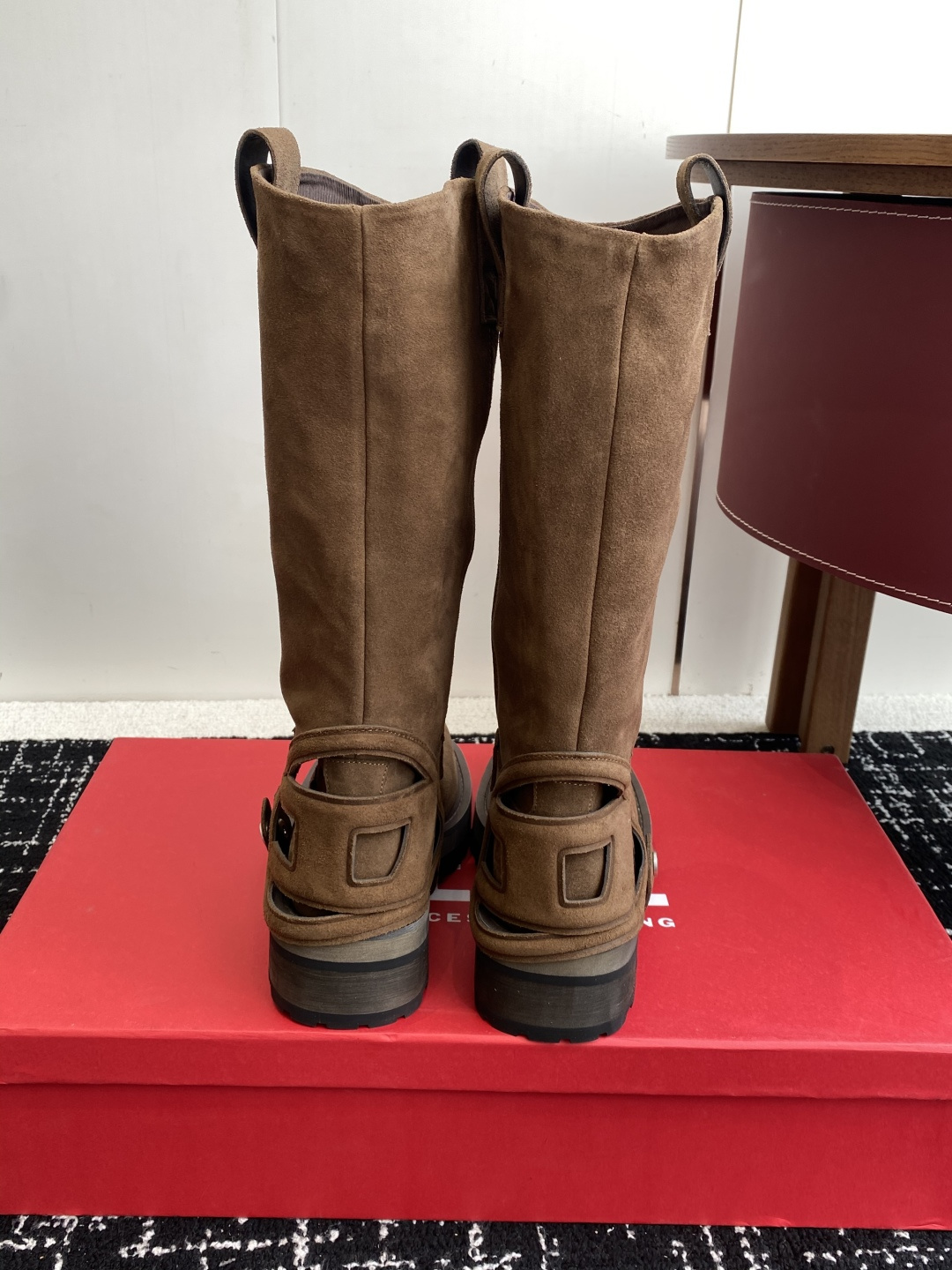 代购级迪赛Diesel 25ss 秋冬新款 方头 长靴 超高品质原版开发、无论是楦型、线条、细节、一点一