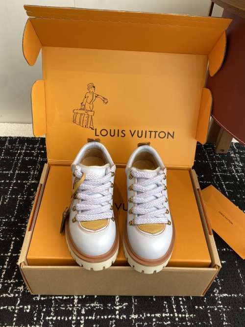Louis Vuitton Remix Lace-Up Derby: Vintage-Inspired Fashion for Women 1 Louis Vuitton Remix Lace-Up Derby: Vintage-Inspired Fashion for Women