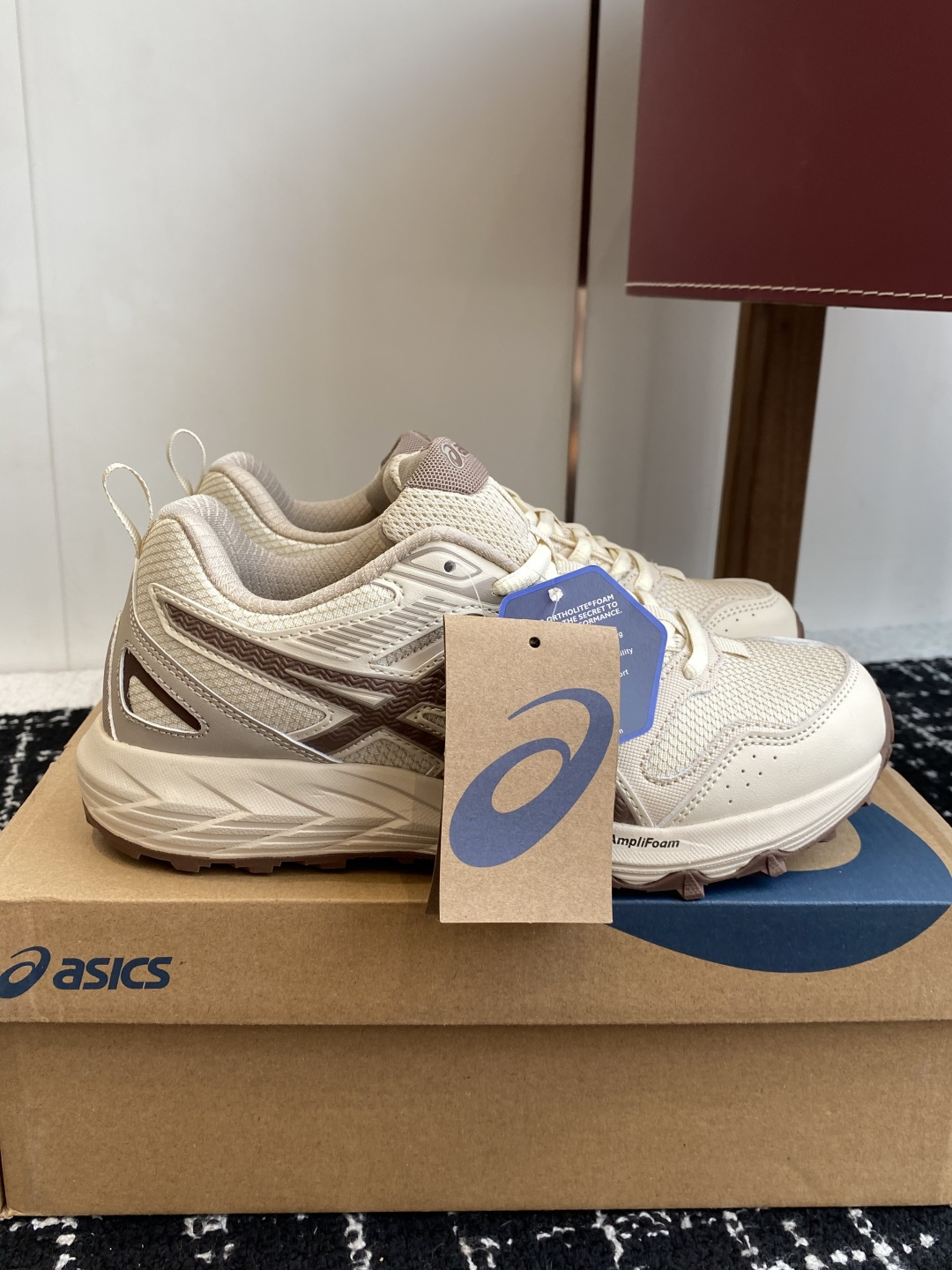 代购级亚瑟士 Asics GEL-SONOMASE CN 运动休闲透气原档案据数开发楦型纸版 洞洞鞋面，