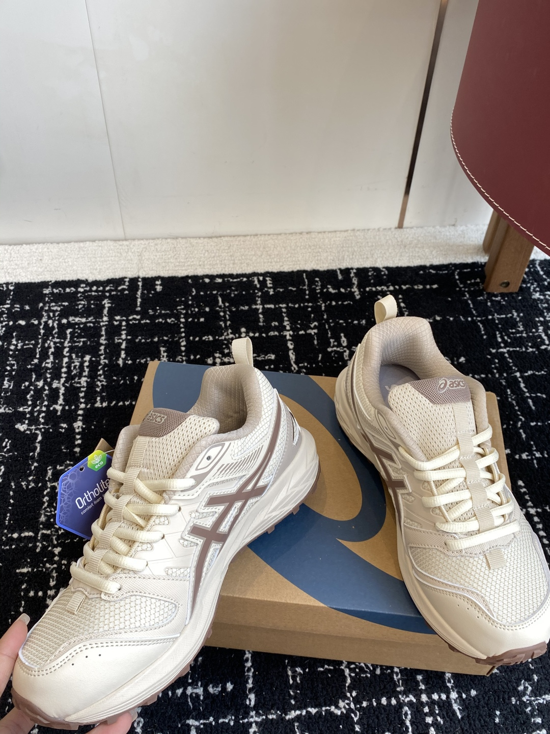 代购级亚瑟士 Asics GEL-SONOMASE CN 运动休闲透气原档案据数开发楦型纸版 洞洞鞋面，