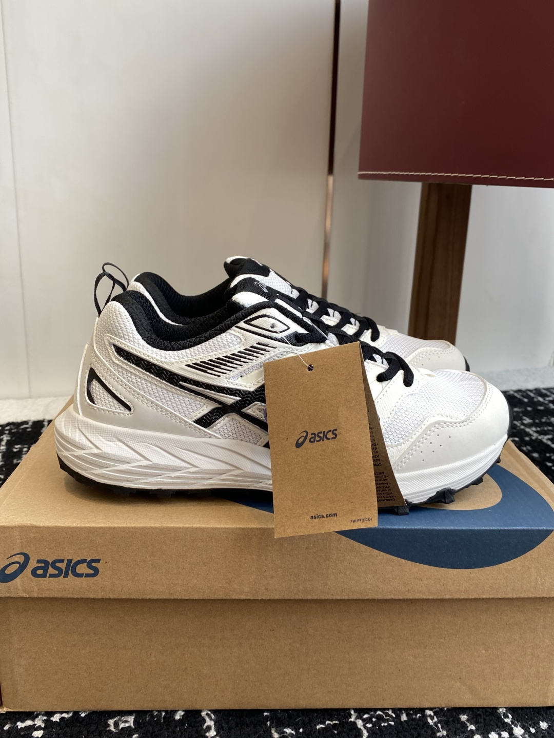 代购级亚瑟士 Asics GEL-SONOMASE CN 运动休闲透气原档案据数开发楦型纸版 洞洞鞋面，