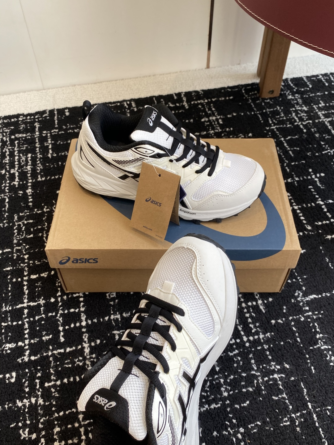 代购级亚瑟士 Asics GEL-SONOMASE CN 运动休闲透气原档案据数开发楦型纸版 洞洞鞋面，