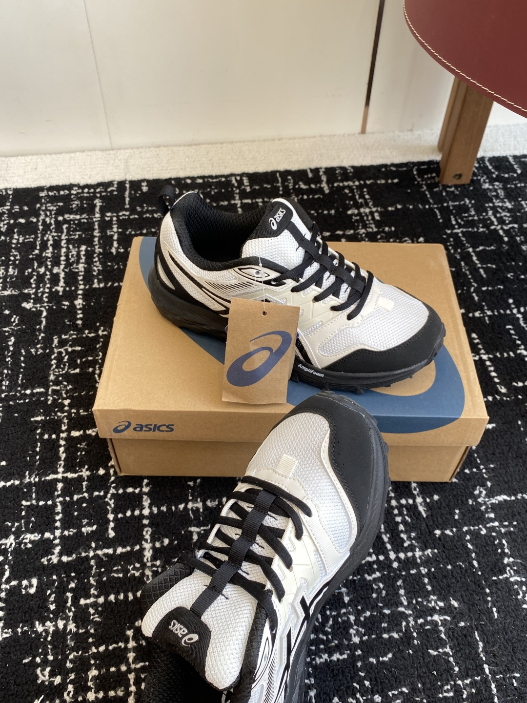 代购级亚瑟士 Asics GEL-SONOMASE CN 运动休闲透气原档案据数开发楦型纸版 洞洞鞋面，