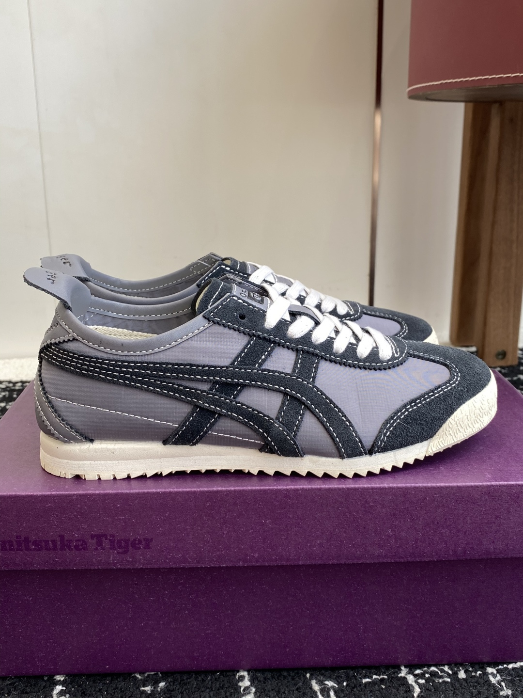 代购级Asics/亚瑟士 男女鞋真标半码制 日产经典老牌-鬼塚虎/Onitsuka Tiger Mexi