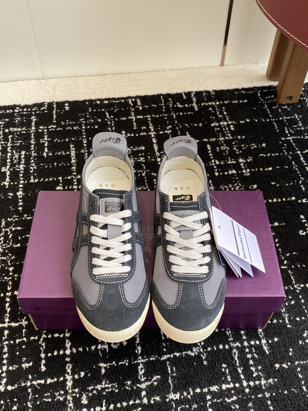 代购级Asics/亚瑟士 男女鞋真标半码制 日产经典老牌-鬼塚虎/Onitsuka Tiger Mexi