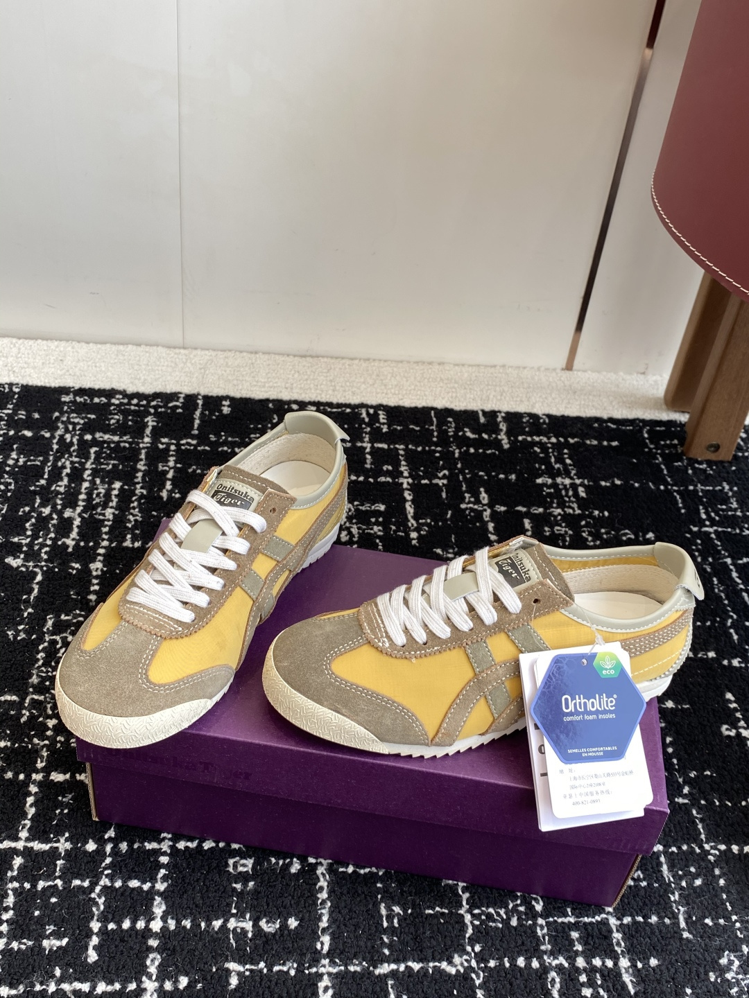 代购级Asics/亚瑟士 男女鞋真标半码制 日产经典老牌-鬼塚虎/Onitsuka Tiger Mexi