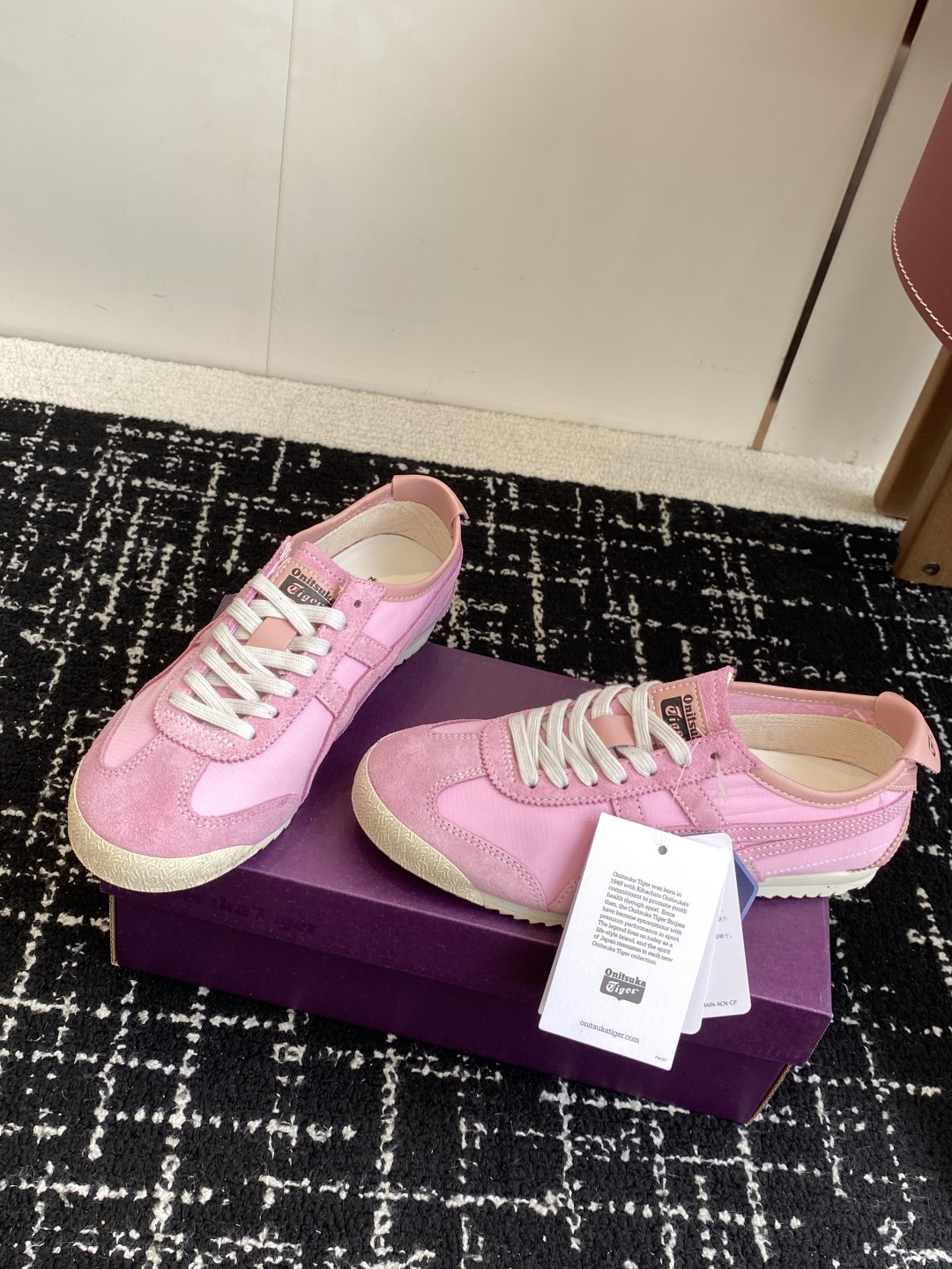 代购级Asics/亚瑟士 男女鞋真标半码制 日产经典老牌-鬼塚虎/Onitsuka Tiger Mexi