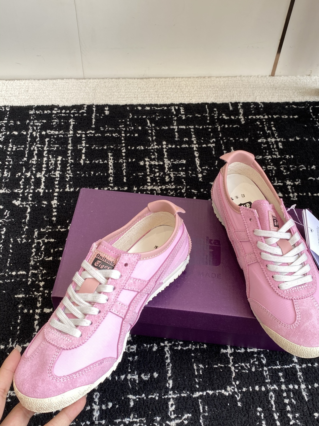 代购级Asics/亚瑟士 男女鞋真标半码制 日产经典老牌-鬼塚虎/Onitsuka Tiger Mexi