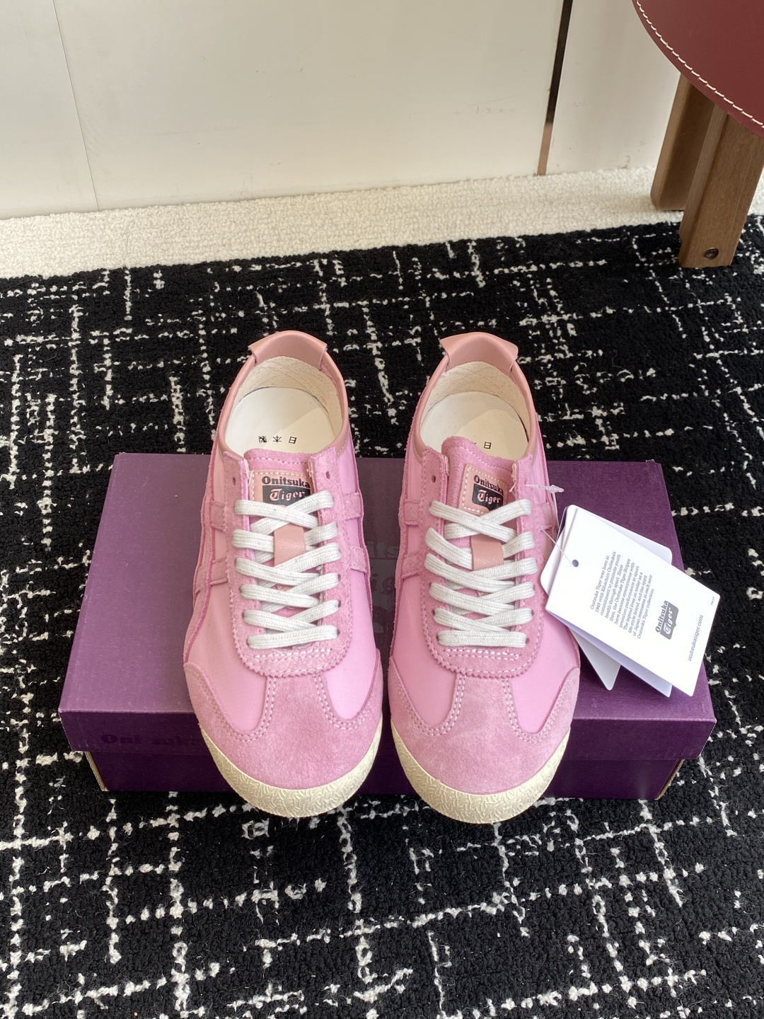 代购级Asics/亚瑟士 男女鞋真标半码制 日产经典老牌-鬼塚虎/Onitsuka Tiger Mexi