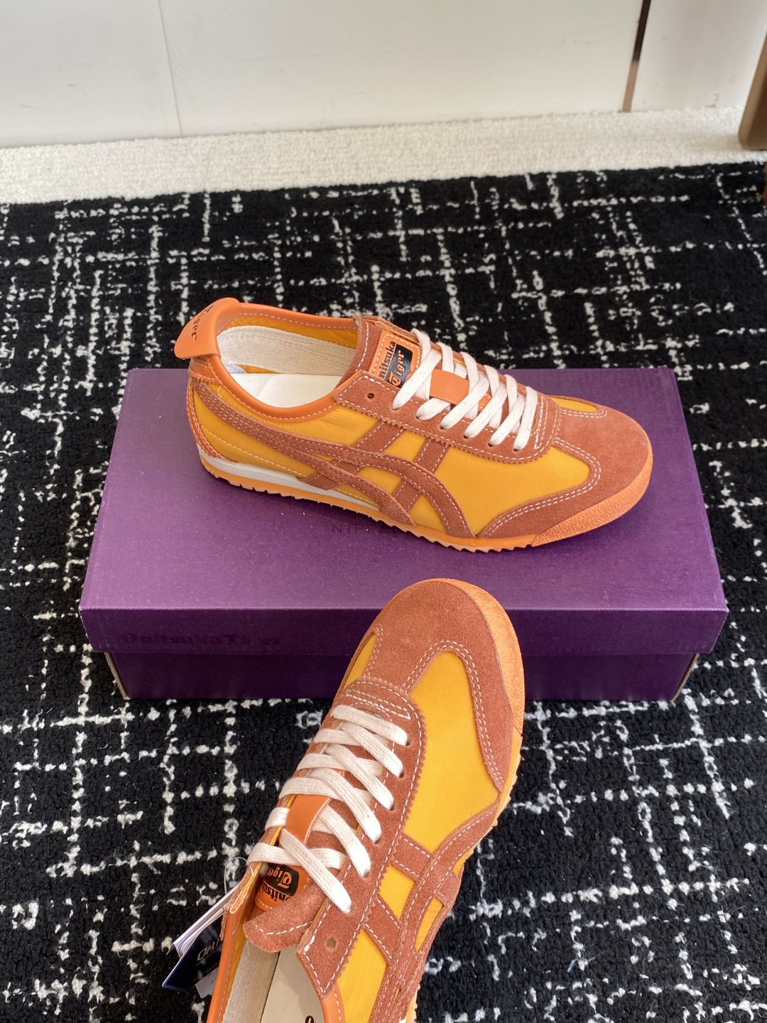 代购级Asics/亚瑟士 男女鞋真标半码制 日产经典老牌-鬼塚虎/Onitsuka Tiger Mexi