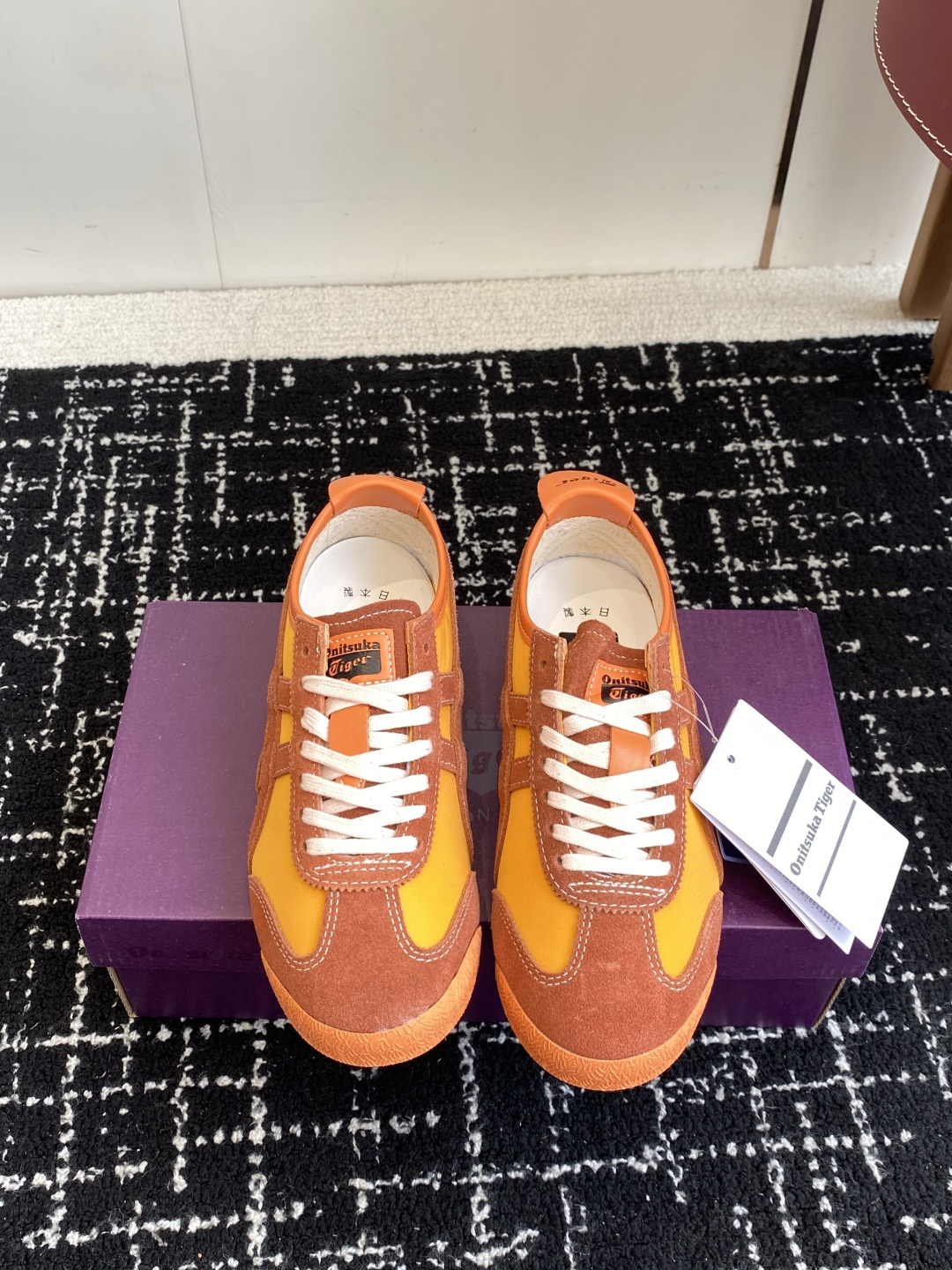 代购级Asics/亚瑟士 男女鞋真标半码制 日产经典老牌-鬼塚虎/Onitsuka Tiger Mexi