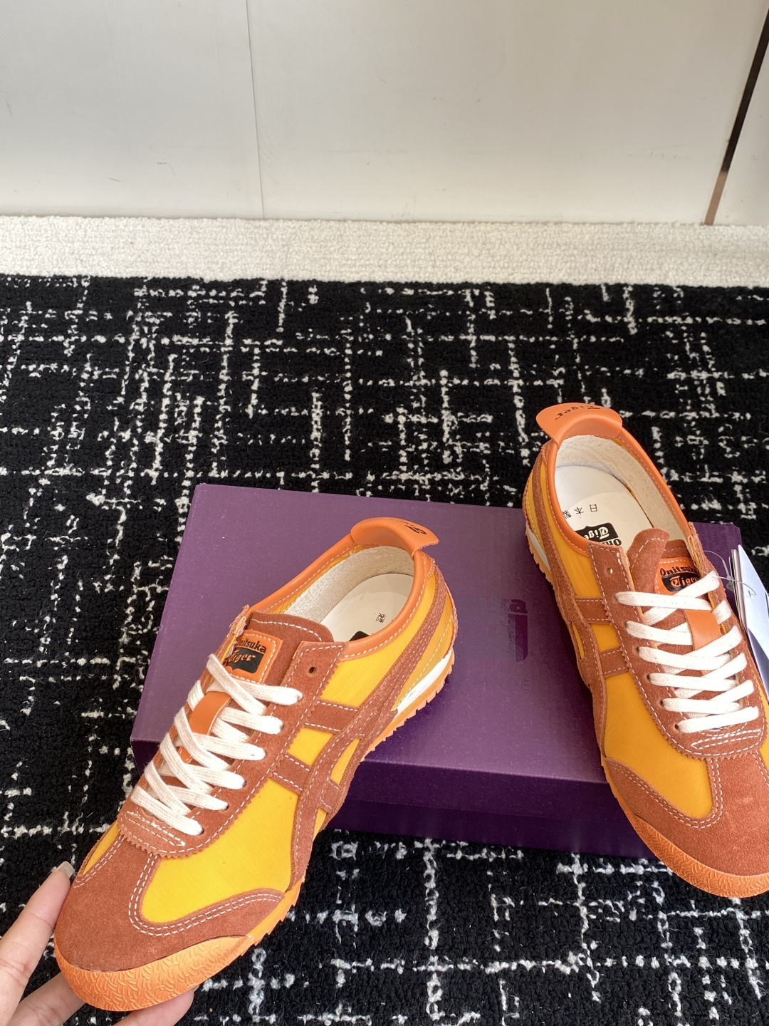 代购级Asics/亚瑟士 男女鞋真标半码制 日产经典老牌-鬼塚虎/Onitsuka Tiger Mexi