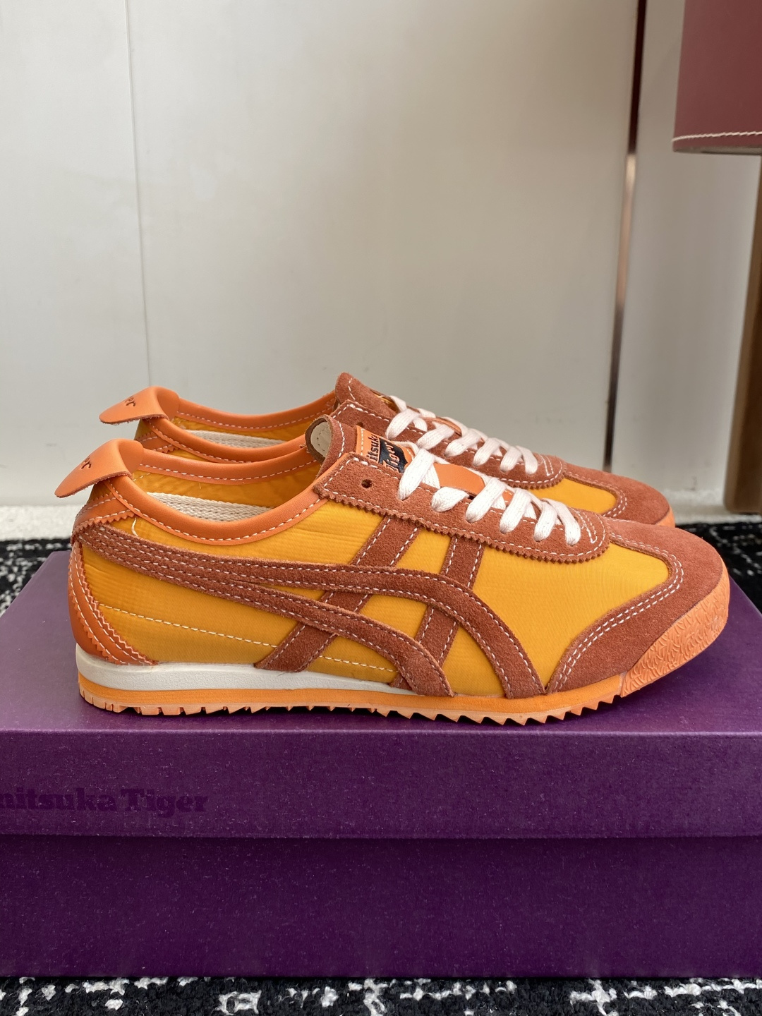 代购级Asics/亚瑟士 男女鞋真标半码制 日产经典老牌-鬼塚虎/Onitsuka Tiger Mexi