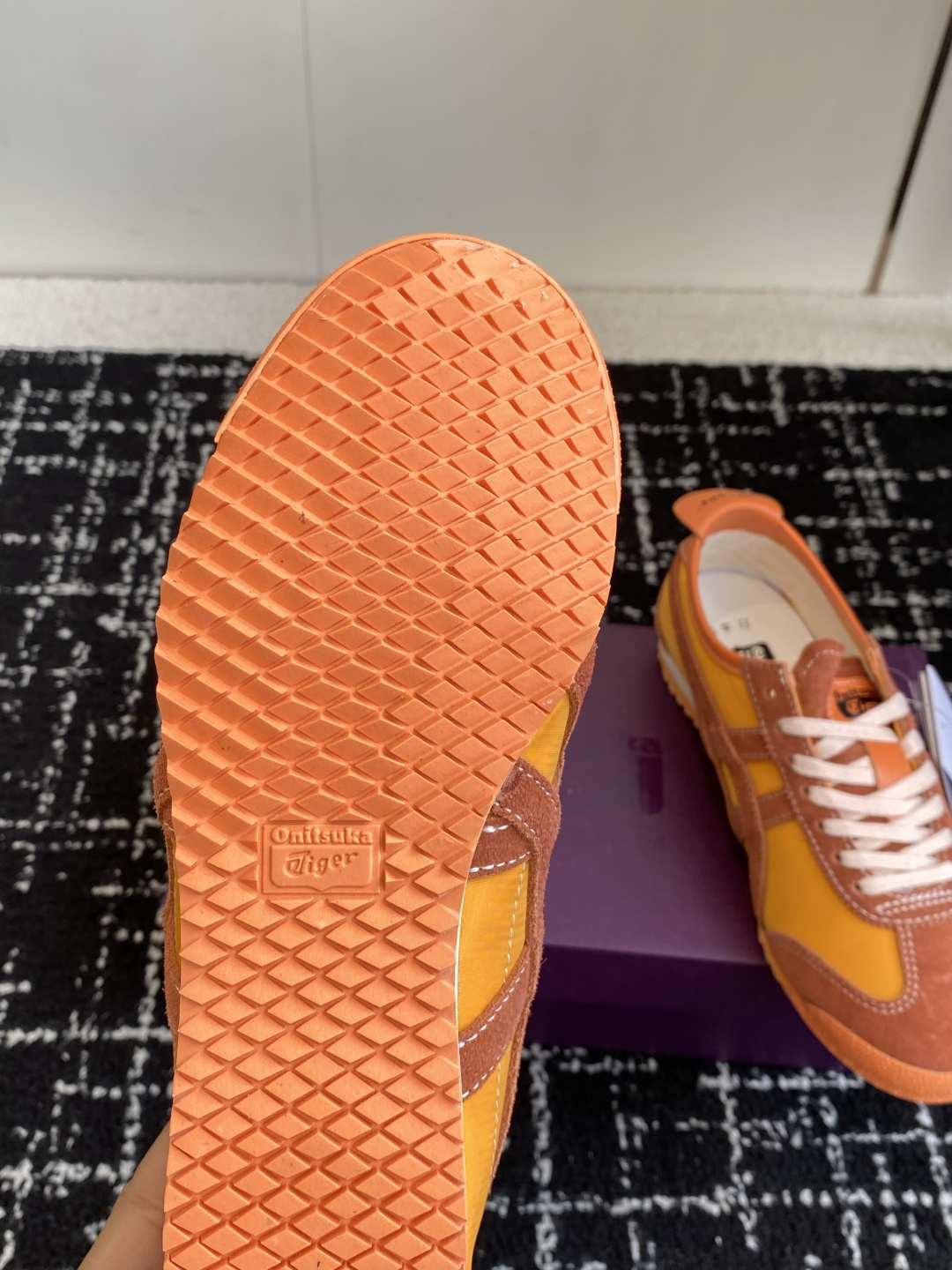 代购级Asics/亚瑟士 男女鞋真标半码制 日产经典老牌-鬼塚虎/Onitsuka Tiger Mexi