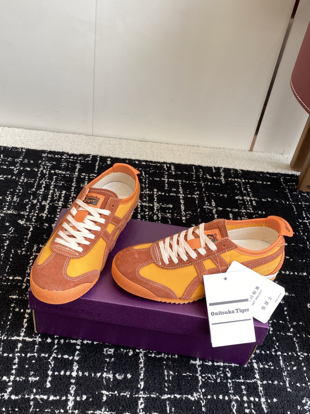 代购级Asics/亚瑟士 男女鞋真标半码制 日产经典老牌-鬼塚虎/Onitsuka Tiger Mexi