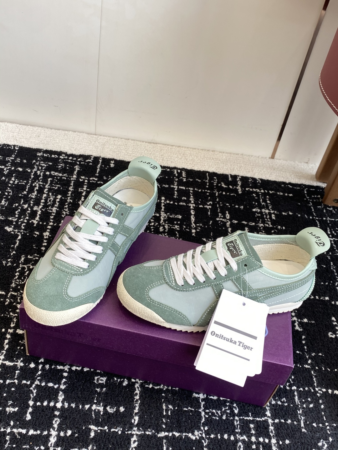 代购级Asics/亚瑟士 男女鞋真标半码制 日产经典老牌-鬼塚虎/Onitsuka Tiger Mexi