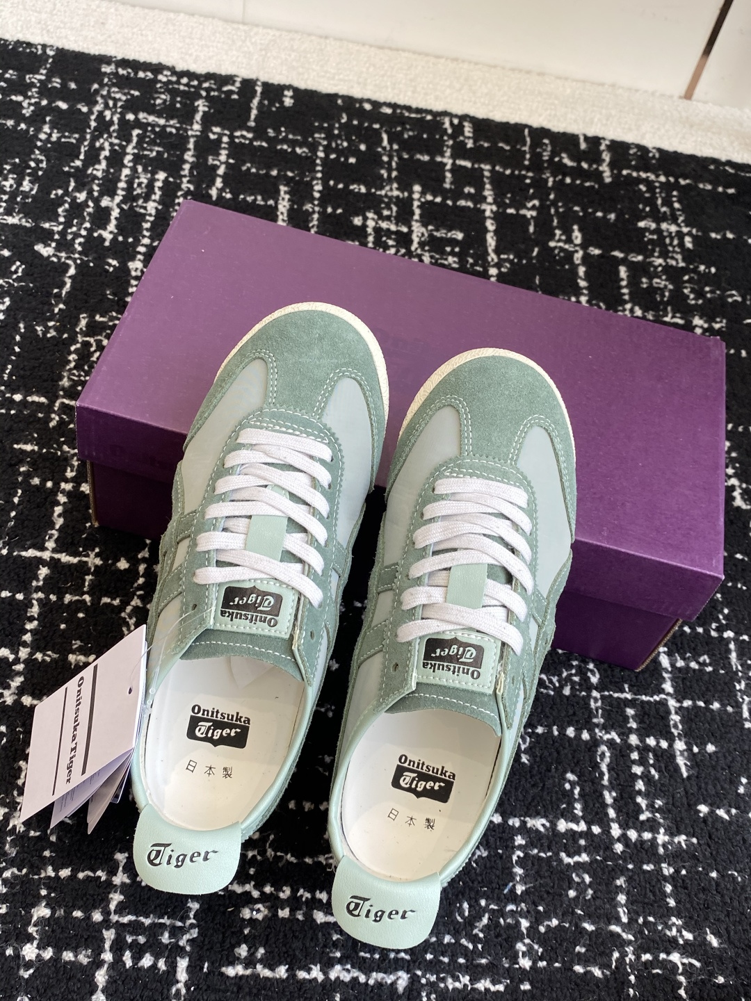 代购级Asics/亚瑟士 男女鞋真标半码制 日产经典老牌-鬼塚虎/Onitsuka Tiger Mexi