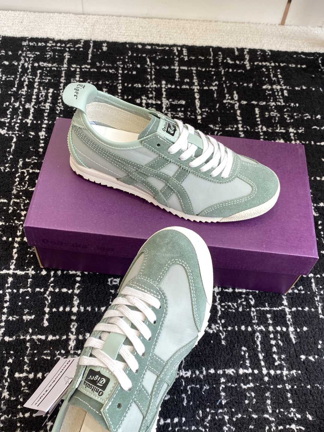 代购级Asics/亚瑟士 男女鞋真标半码制 日产经典老牌-鬼塚虎/Onitsuka Tiger Mexi