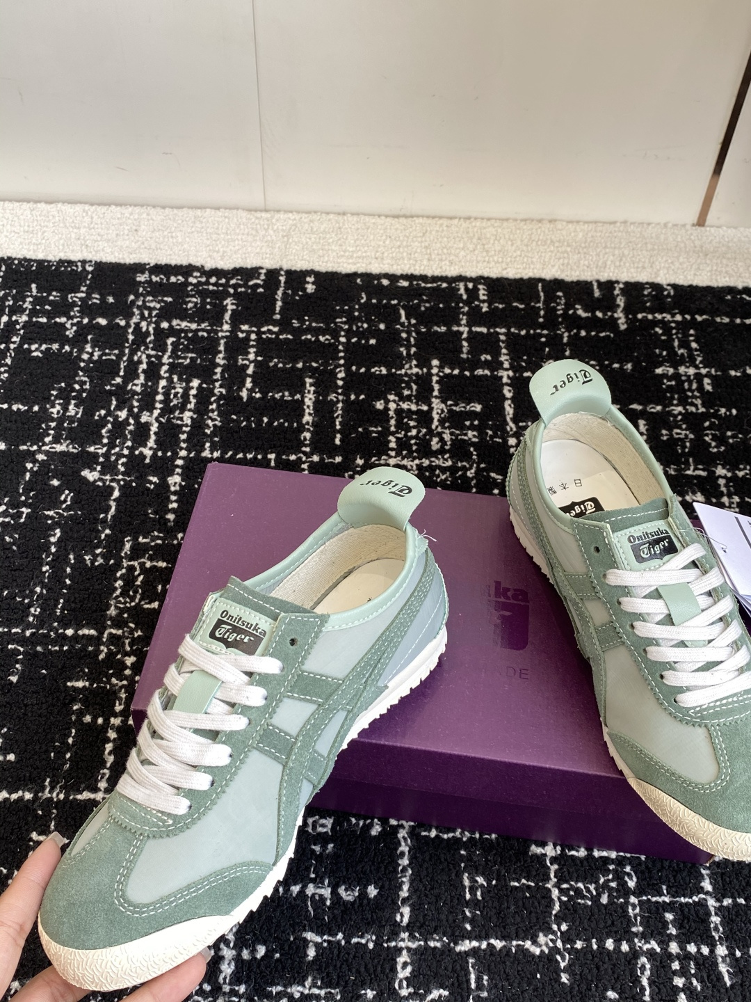 代购级Asics/亚瑟士 男女鞋真标半码制 日产经典老牌-鬼塚虎/Onitsuka Tiger Mexi