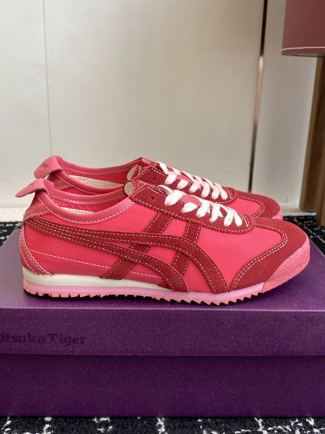 代购级Asics/亚瑟士 男女鞋真标半码制 日产经典老牌-鬼塚虎/Onitsuka Tiger Mexi