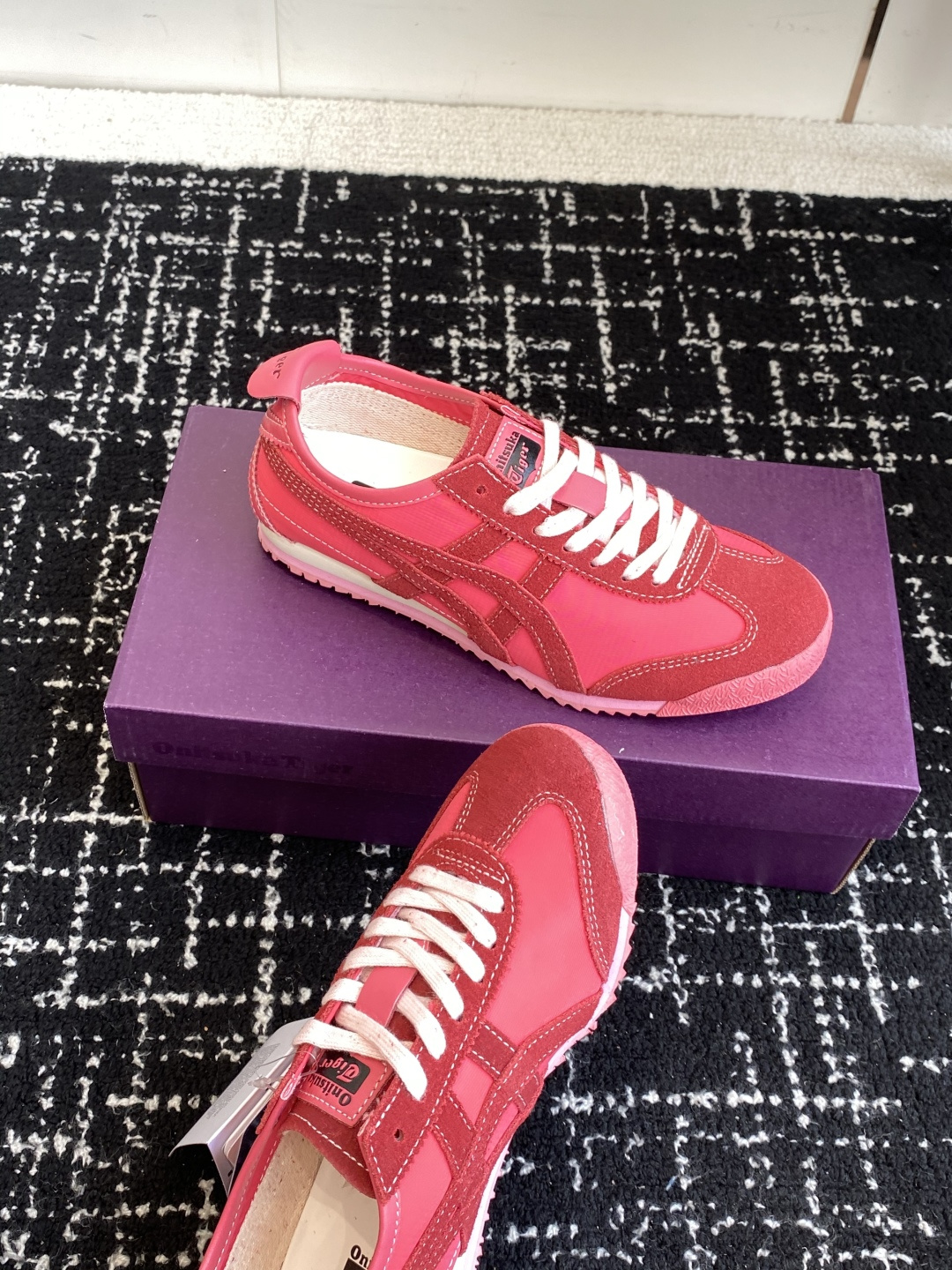 代购级Asics/亚瑟士 男女鞋真标半码制 日产经典老牌-鬼塚虎/Onitsuka Tiger Mexi