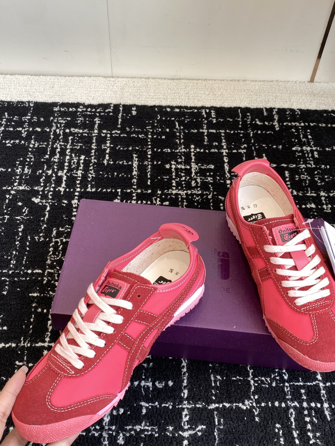 代购级Asics/亚瑟士 男女鞋真标半码制 日产经典老牌-鬼塚虎/Onitsuka Tiger Mexi