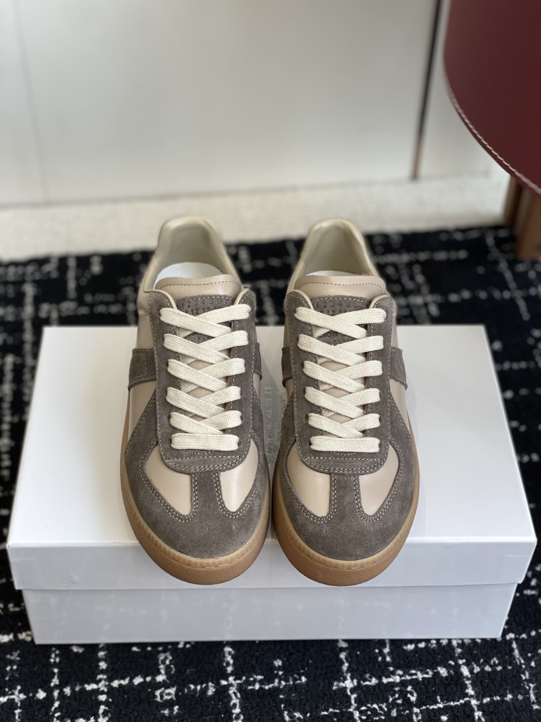 代购级MaisonMargiela MM6 马吉拉 厚底 德训鞋 休闲 运动鞋原版购入开发 做货 鬼才设