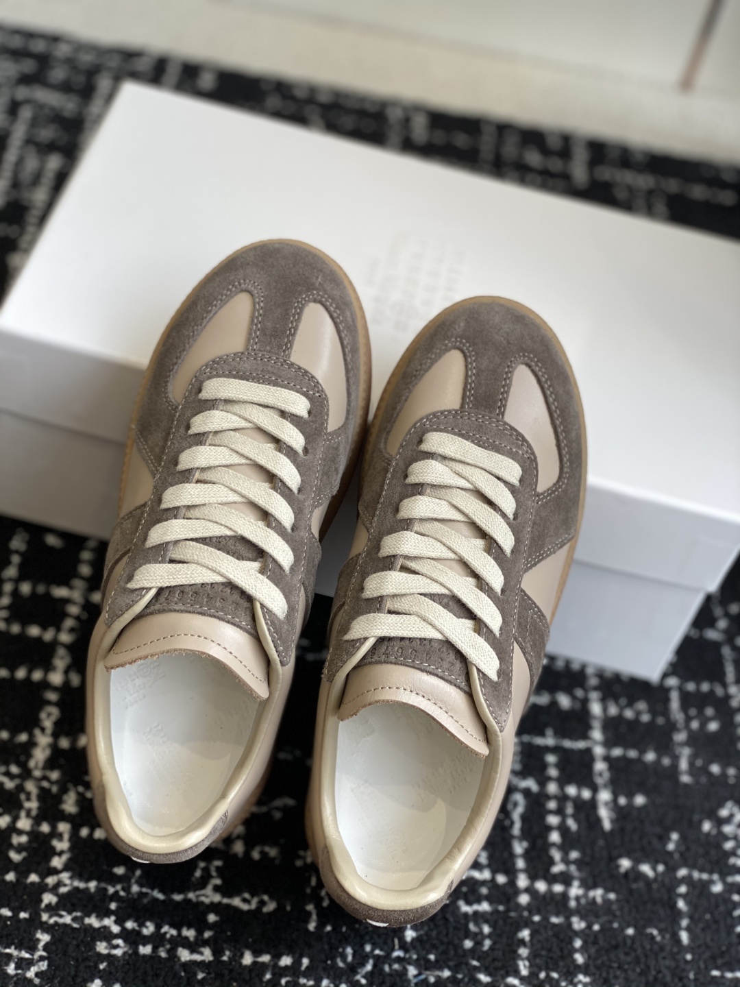 代购级MaisonMargiela MM6 马吉拉 厚底 德训鞋 休闲 运动鞋原版购入开发 做货 鬼才设