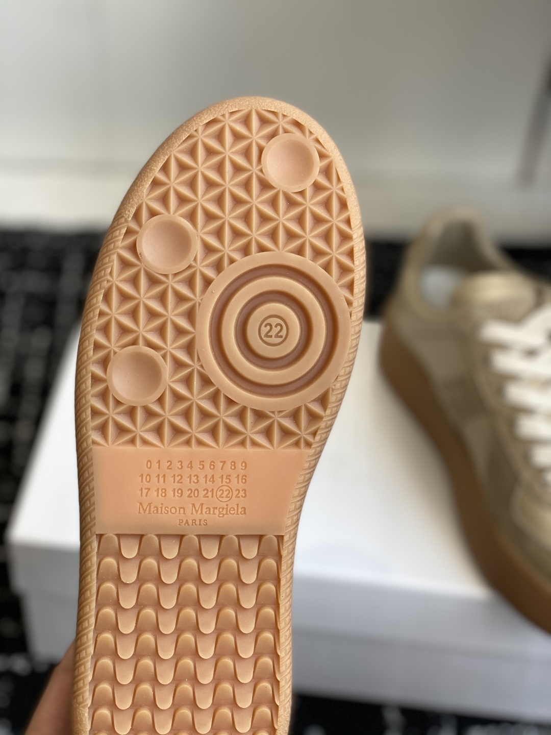 代购级MaisonMargiela MM6 马吉拉 厚底 德训鞋 休闲 运动鞋原版购入开发 做货 鬼才设