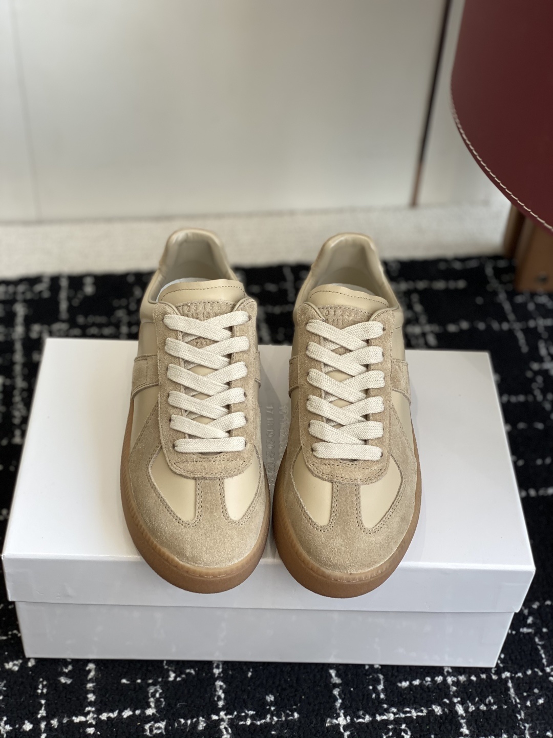 代购级MaisonMargiela MM6 马吉拉 厚底 德训鞋 休闲 运动鞋原版购入开发 做货 鬼才设